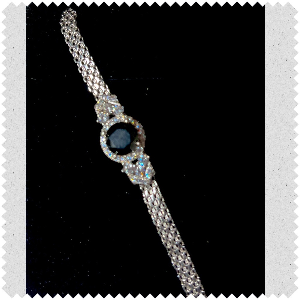 Black Moissanite Diamond Bracelet New